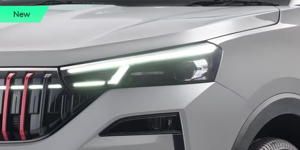 All-new LED headlights create a sharper