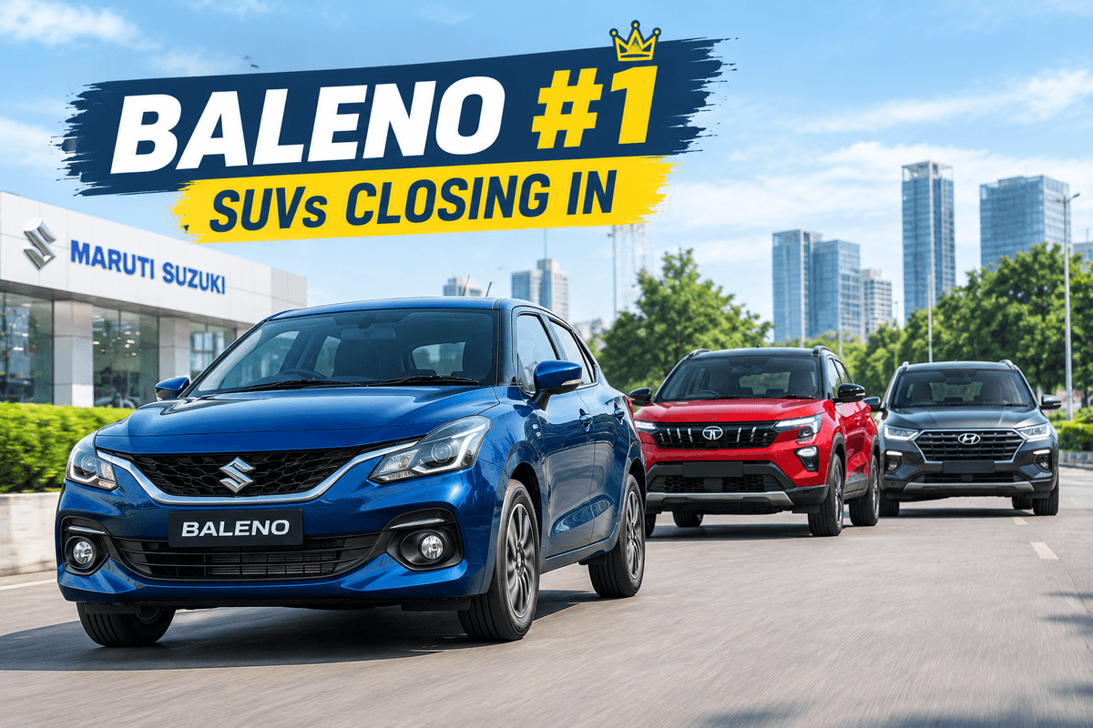 September 2026 Car Sales: Maruti Baleno Leads As Tata SUVs Close In