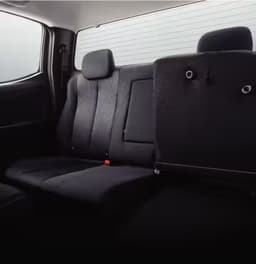 Flexible Rear Seats