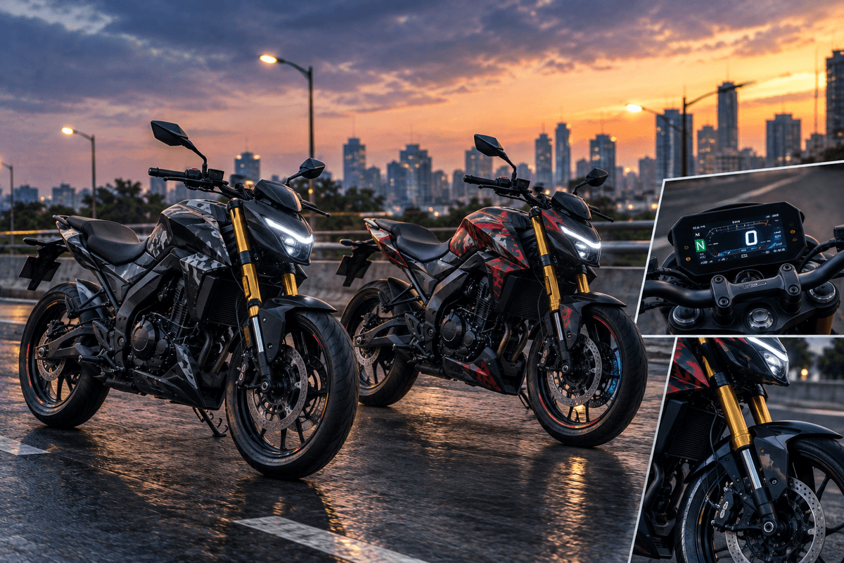 Pulsar NS200 & N250 Spied: Upside-Down Forks & TFT Screen Incoming!