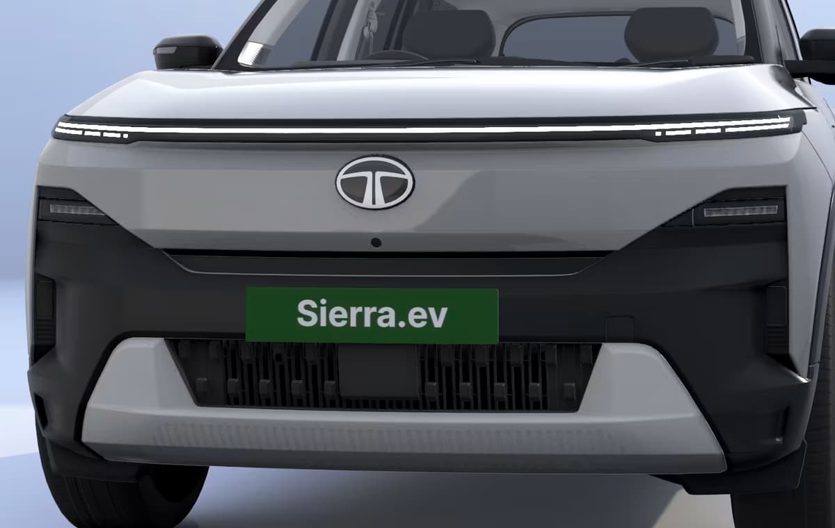 Tata Sierra EV Front View
