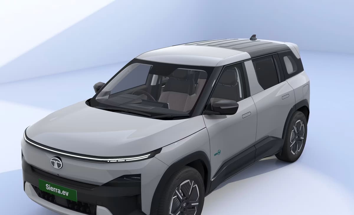 Tata Sierra EV Front View