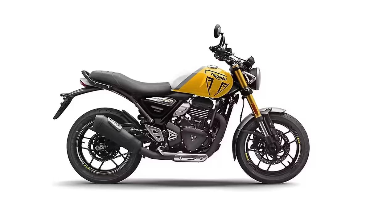 Triumph Speed 400 with New 350cc Engine Spotted Ahead of Launch