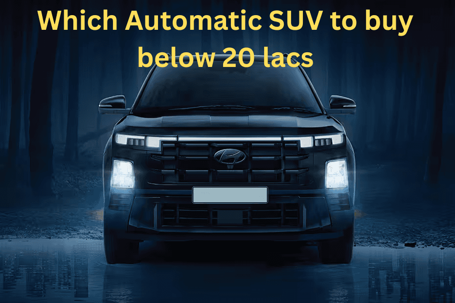 BEST AUTOMATIC PETROL SMALL OR MEDIUM SIZE CAR UNDER 20 LAKH