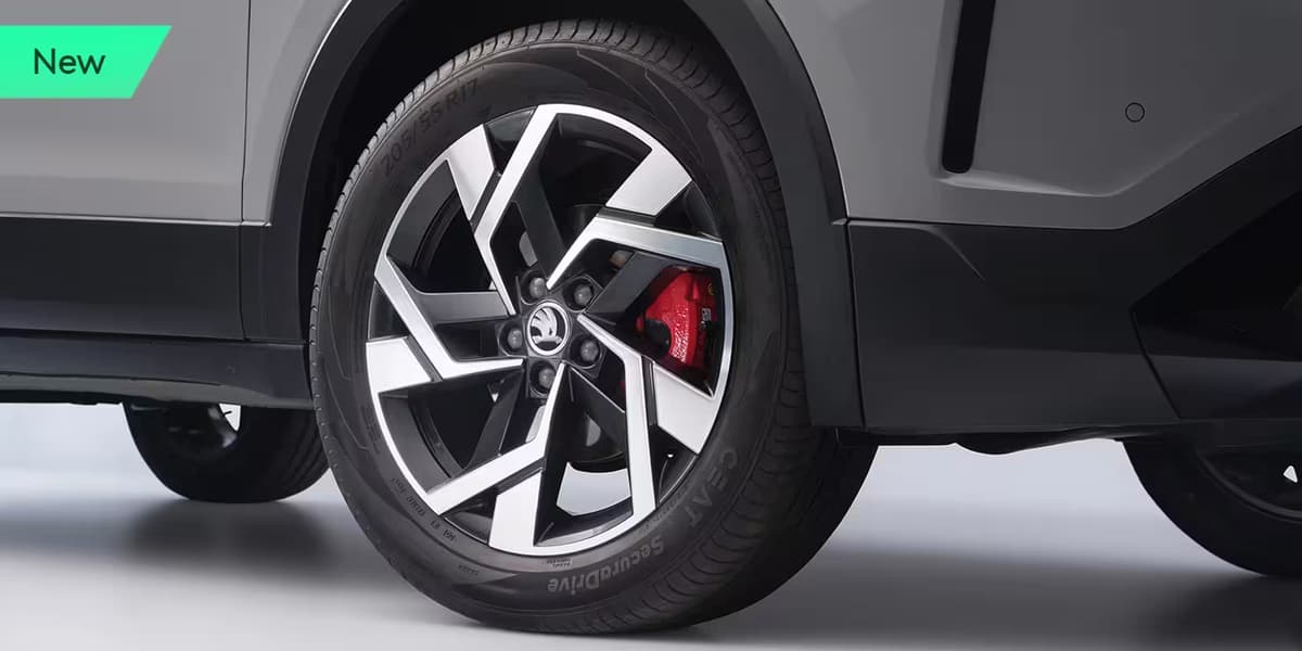 Alloy wheels as standard