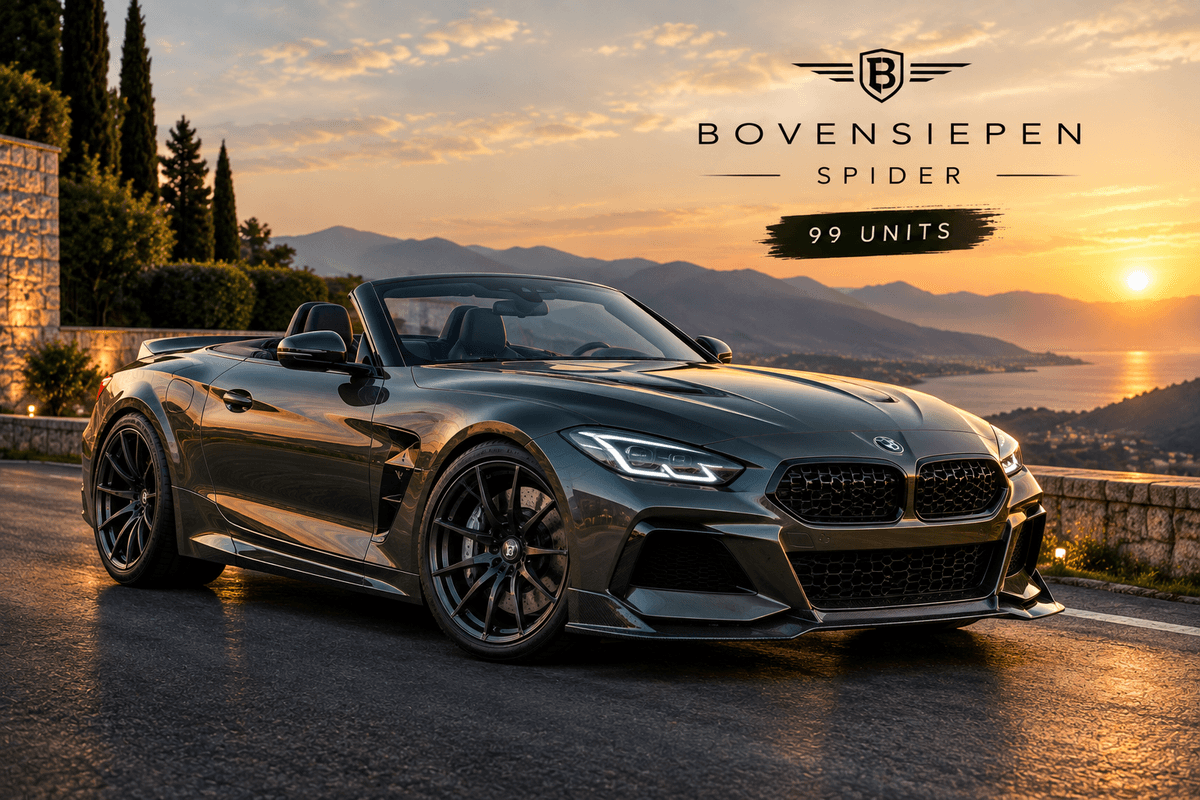 BMW Z4's Ultra-Exclusive Avatar: Meet the Bovensiepen Spider