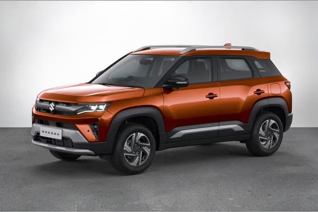 Maruti Brezza Vivacious Orange Shades Leaked: Fresh Look Revealed