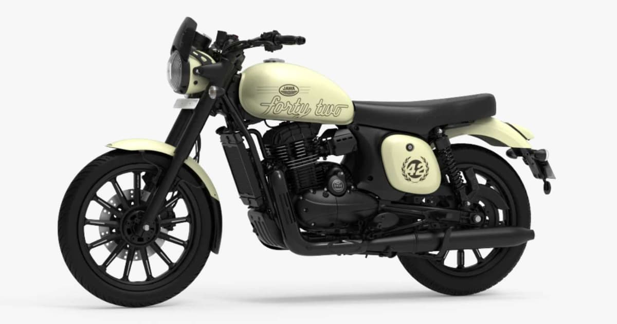 Jawa 42 Gets New Ivory Colour Variant at Rs. 1.85 Lakh