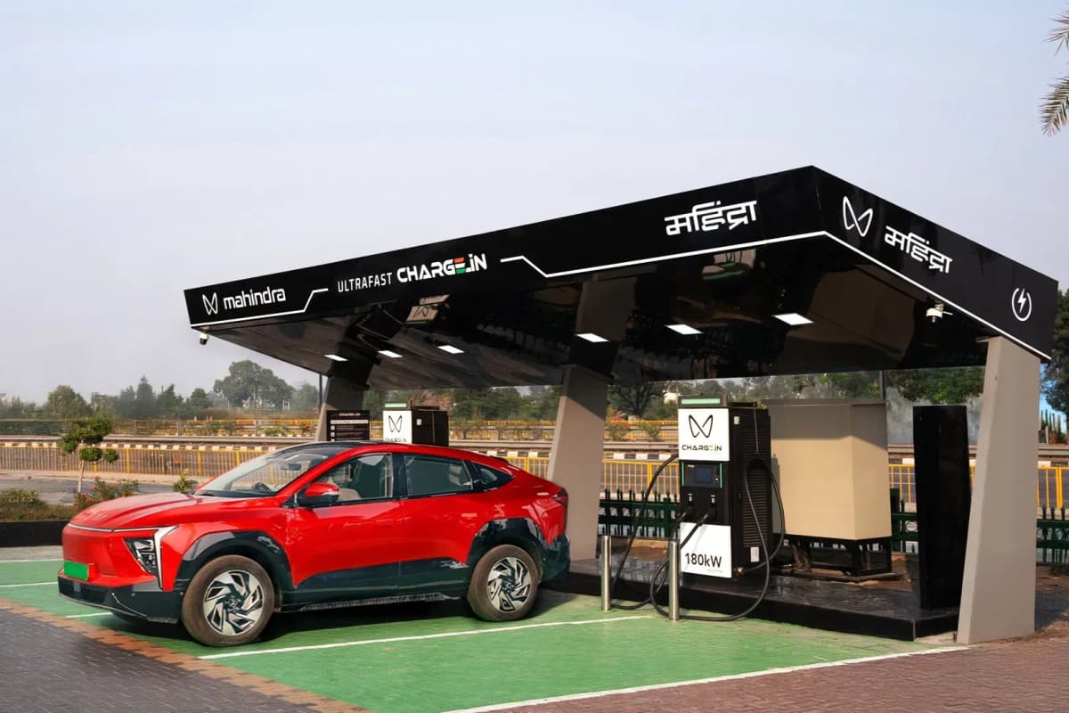 Mahindra Launches 180 kW Ultra-Fast Charging Stations in India