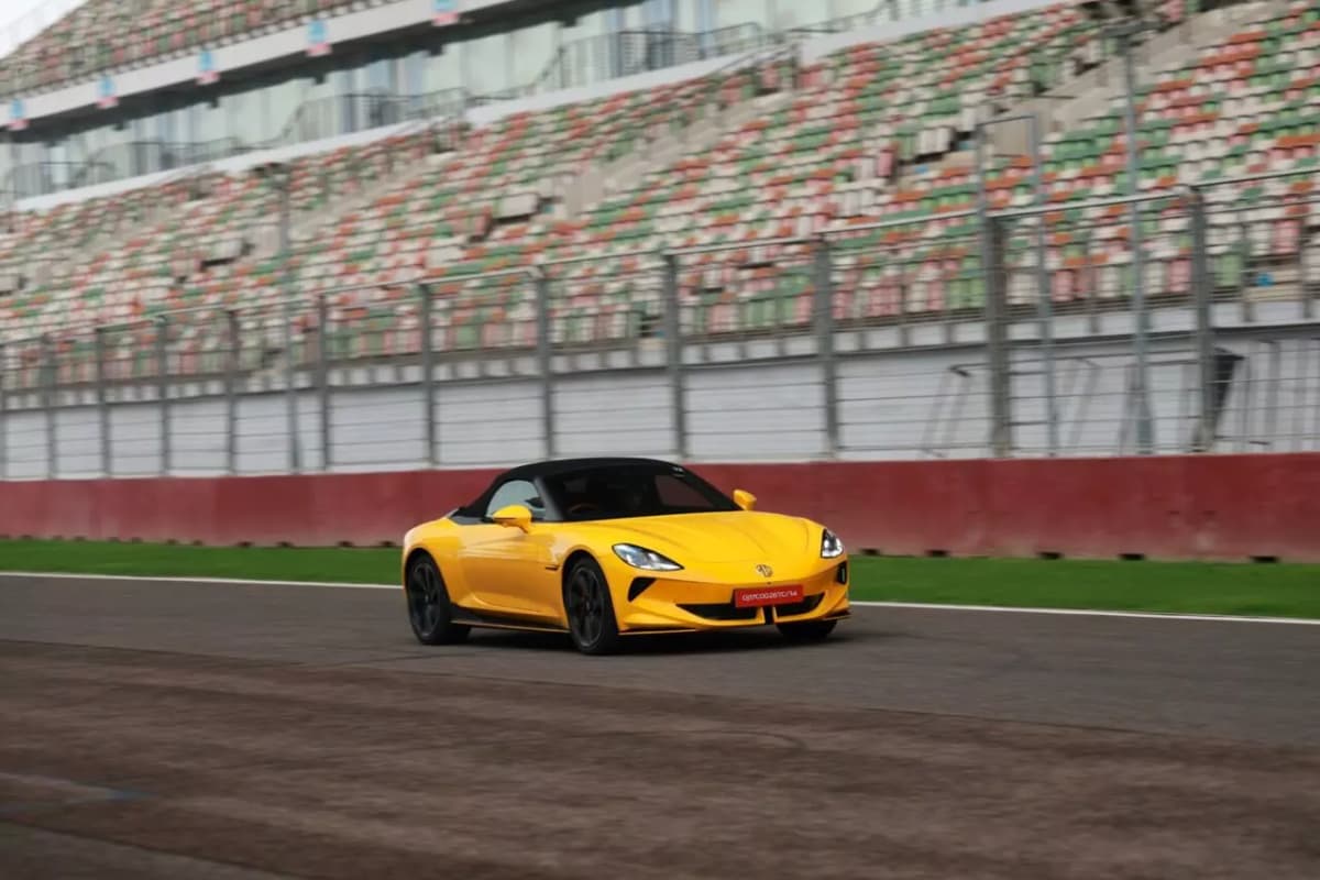 First Drive Review: MG Cyberster EV Roadster Impresses with Scissor Doors &amp; 3.2s 0–100 km/h