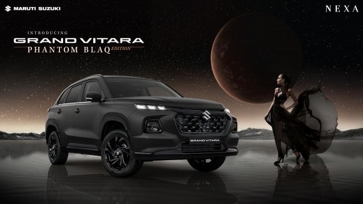 New Maruti Grand Vitara Phantom Blaq Edition Revealed in Style