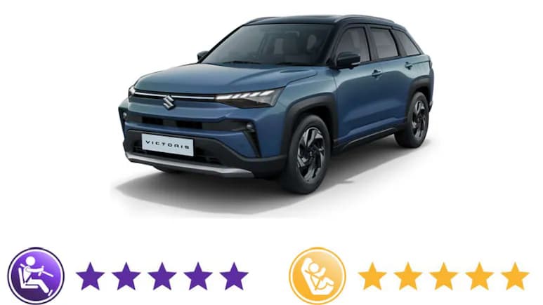 Maruti Suzuki Victoris Scores 5-Star BNCAP Safety Rating – Full Features List Inside