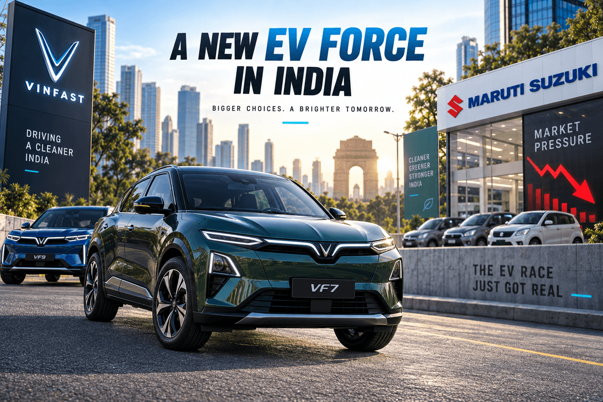 Vinfast Shakes Up India's EV Market: Maruti Suzuki Slips!