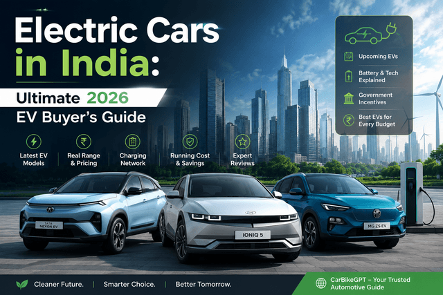 Electric Cars in India: Ultimate 2026 EV Buyer's Guide