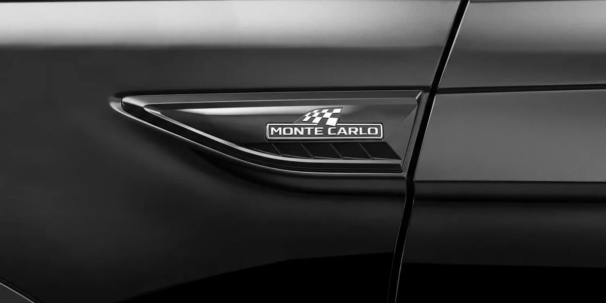 New Skoda Slavia monte carlo