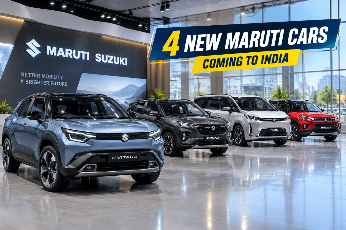 Maruti's Suzuki Four New Cars Ready to Drop in India