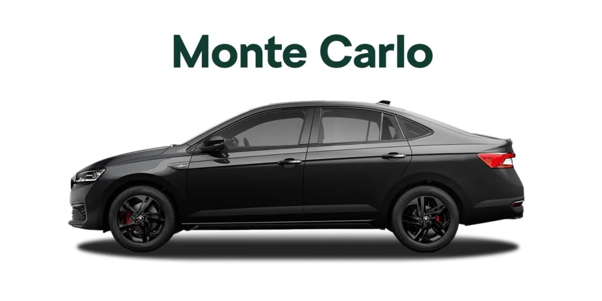 New Skoda Slavia monte carlo