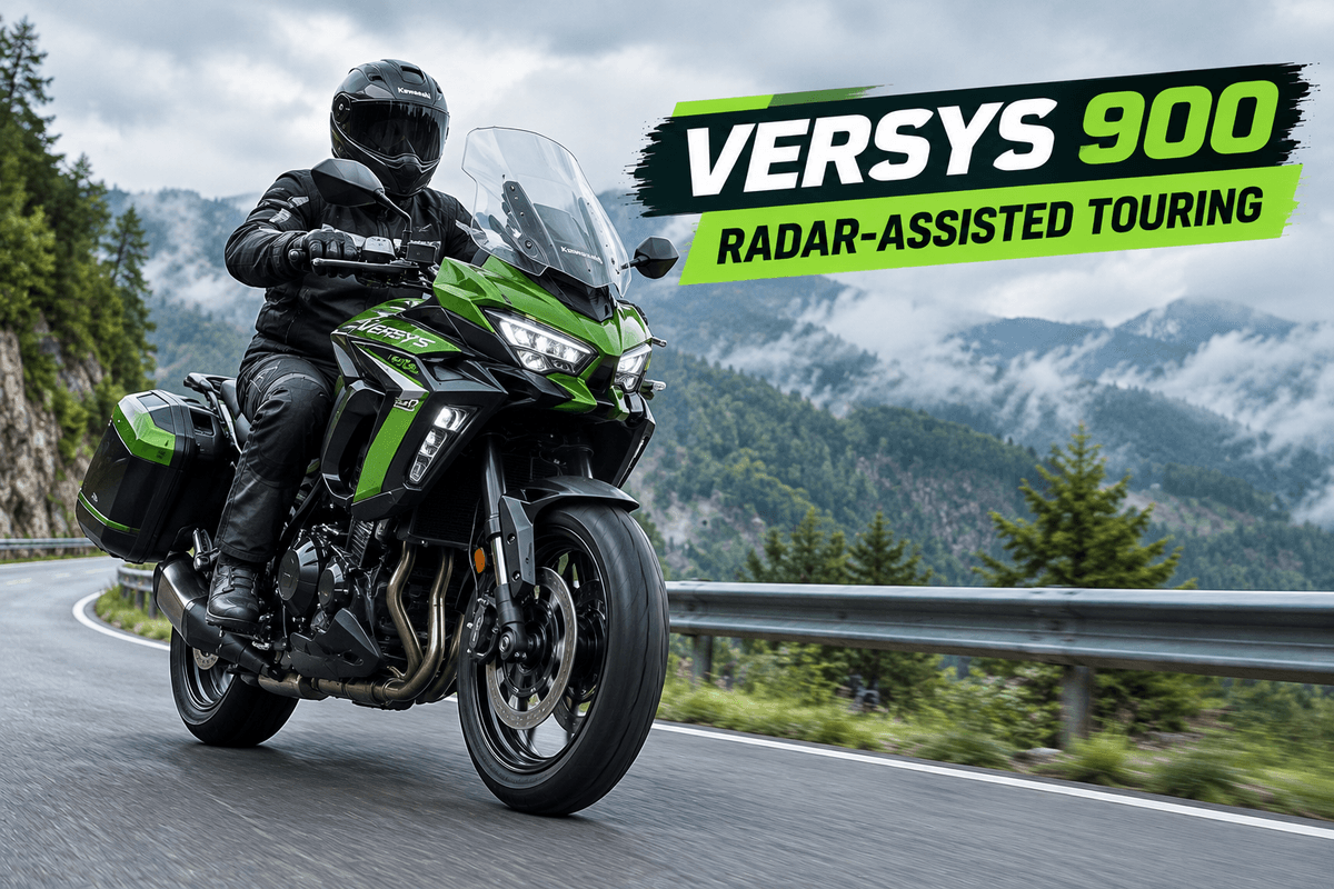 Kawasaki Versys 900 Revealed: Z900-Based Tourer Gets Radar Safety Tech