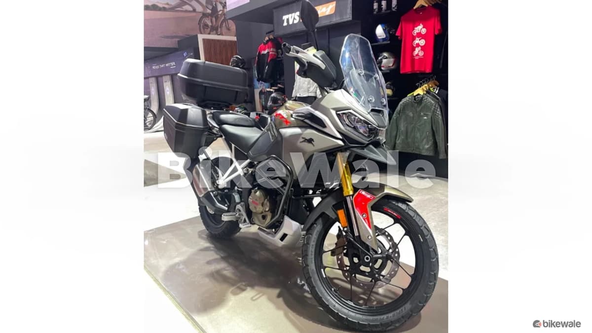 TVS Apache RTX 300 ADV Design Trademarked Ahead of Launch