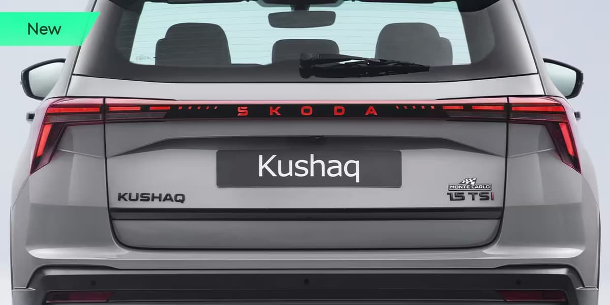 Rear connected LED taillights with illuminated