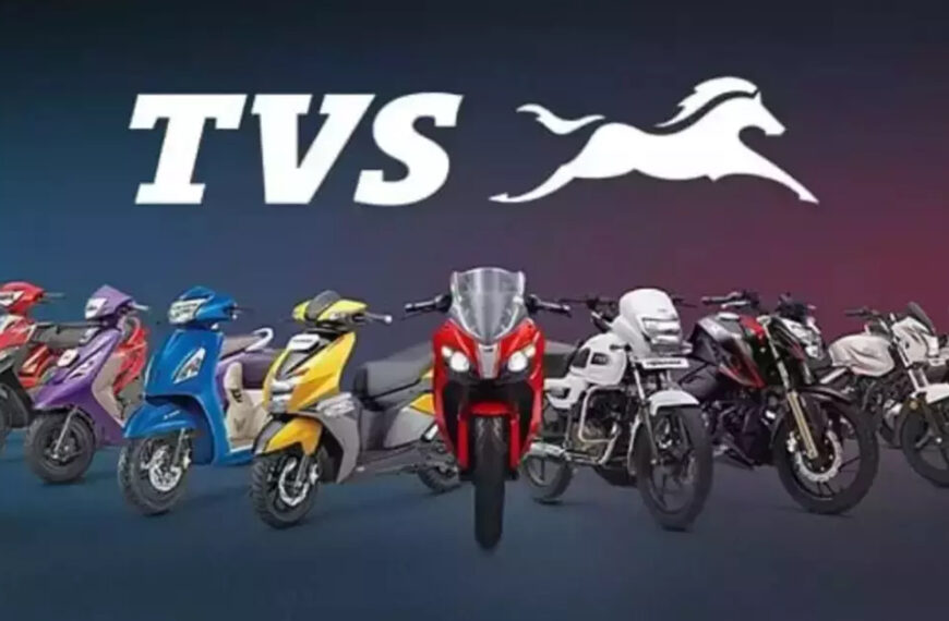 tvs motors april sales
